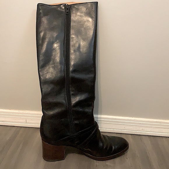 VGUC-Made in Spain leather riding style boots - Picture 2 of 8